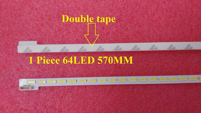 SSL460-3E1C LJ64-03471A LTA460HQ18 LED strip SLED 2012SGS46 7030L 64 REV1.0 1 piece=570mm 64LED